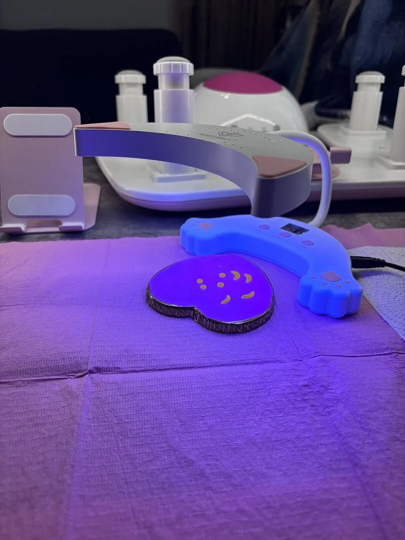 Modelones Smeow nagellampa 48W UV LED gooseneck