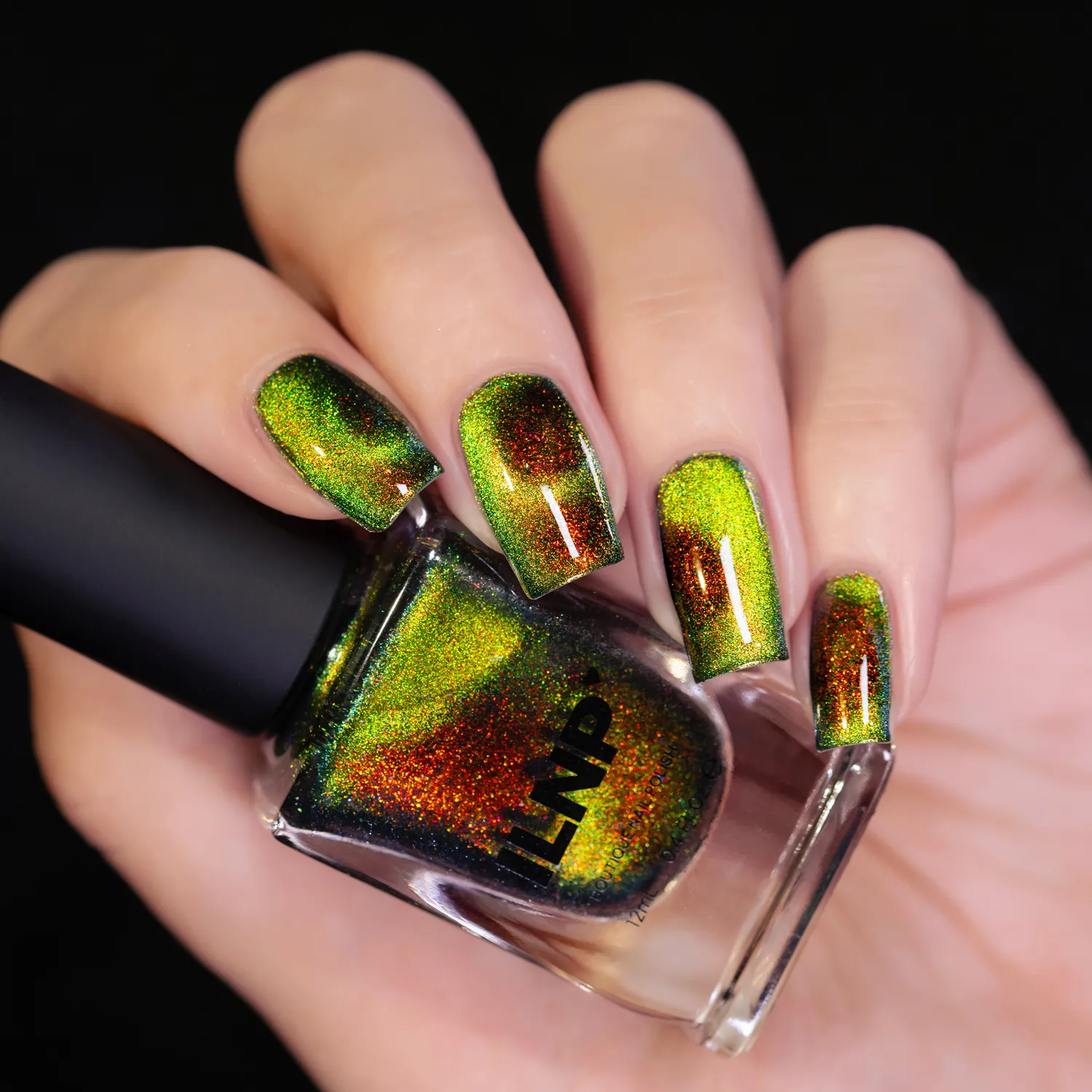 ILNP Twisted Radioactive magnetlack grön magneteffekt