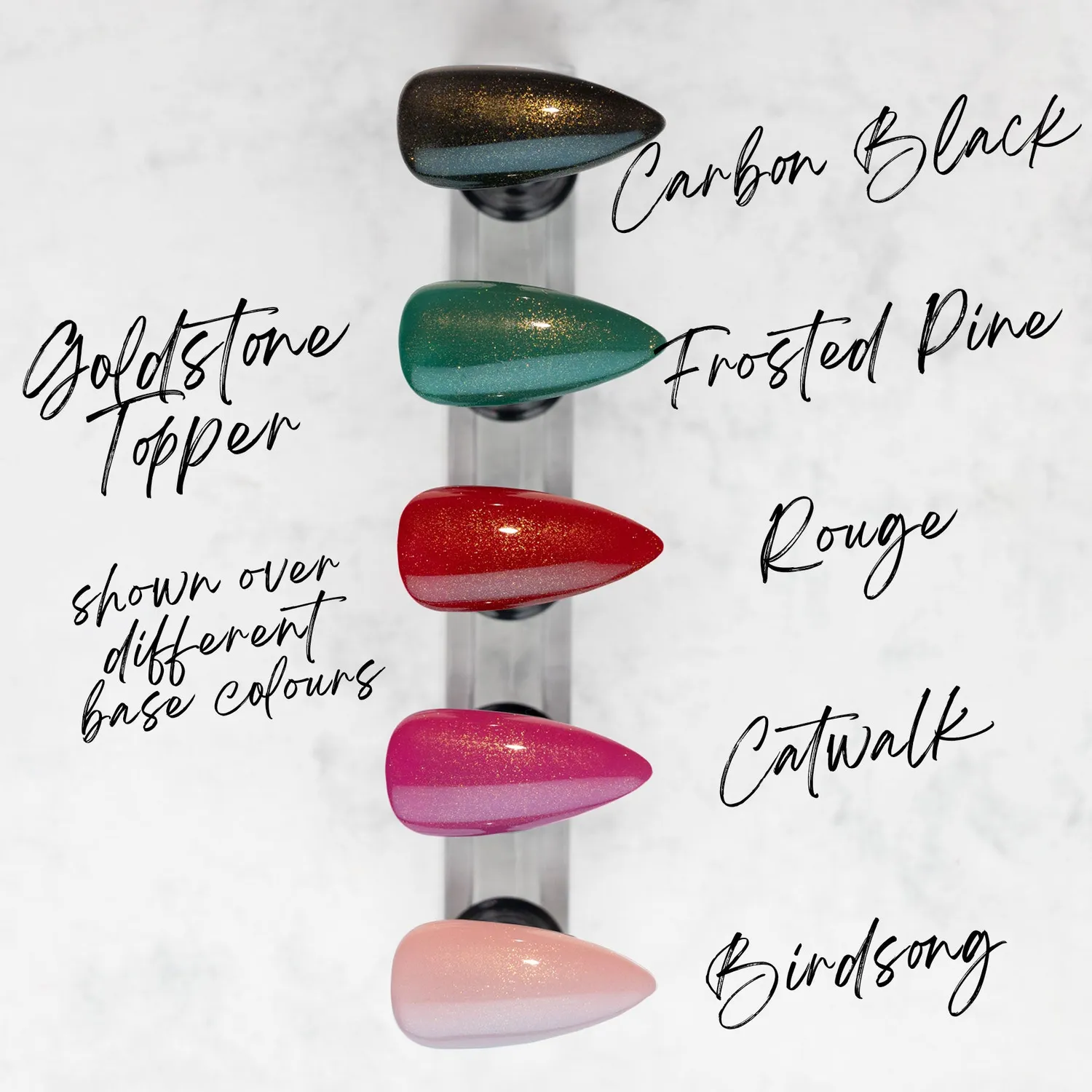 Iz Beauty PRO COLOUR IZGT toppergel Goldstone 4 g guldglitter