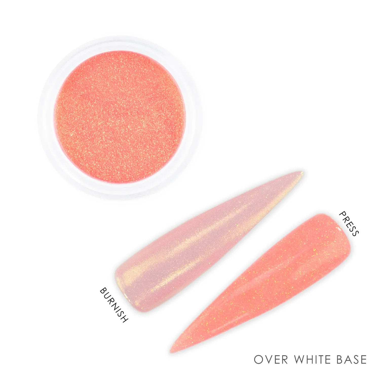 Iz Beauty Disco Inferno nagelglitter neonorange 6 g