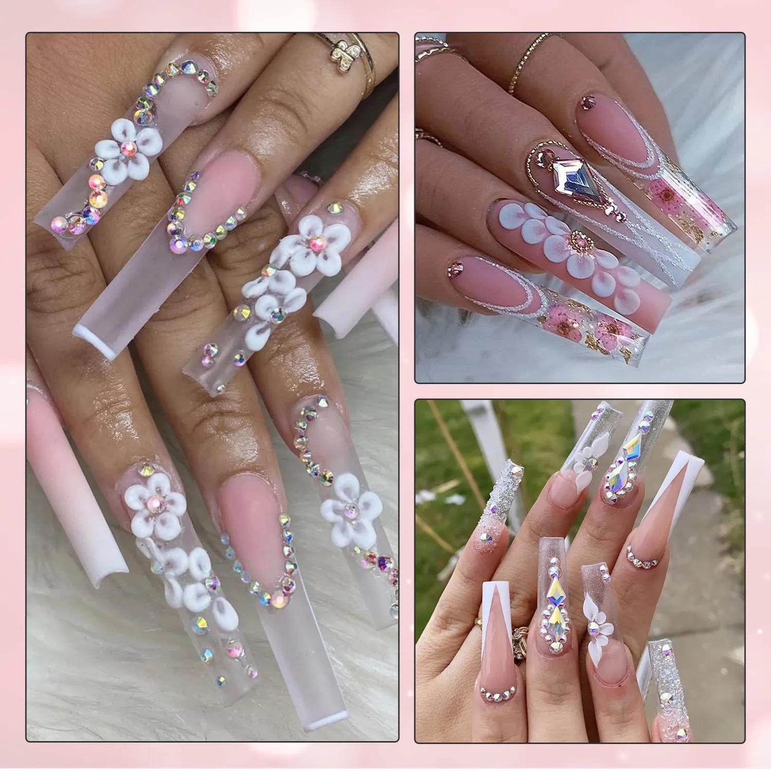 Makartt Rhinestone Glue nagellim med pensel 15g