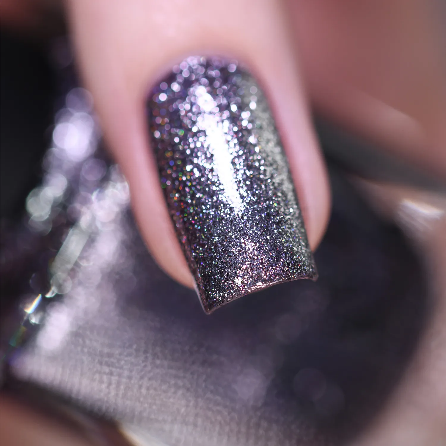 ILNP Reflections Carbon nagellack gunmetal metallic