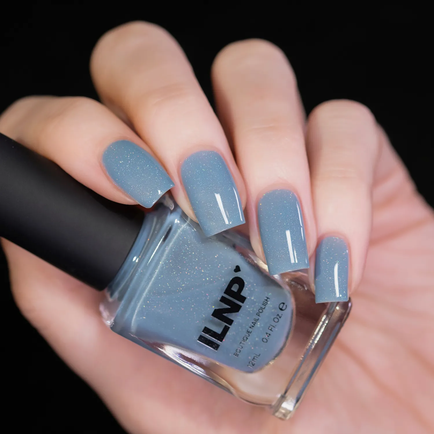 ILNP Rewind Low Rise nagellack denimblå crème