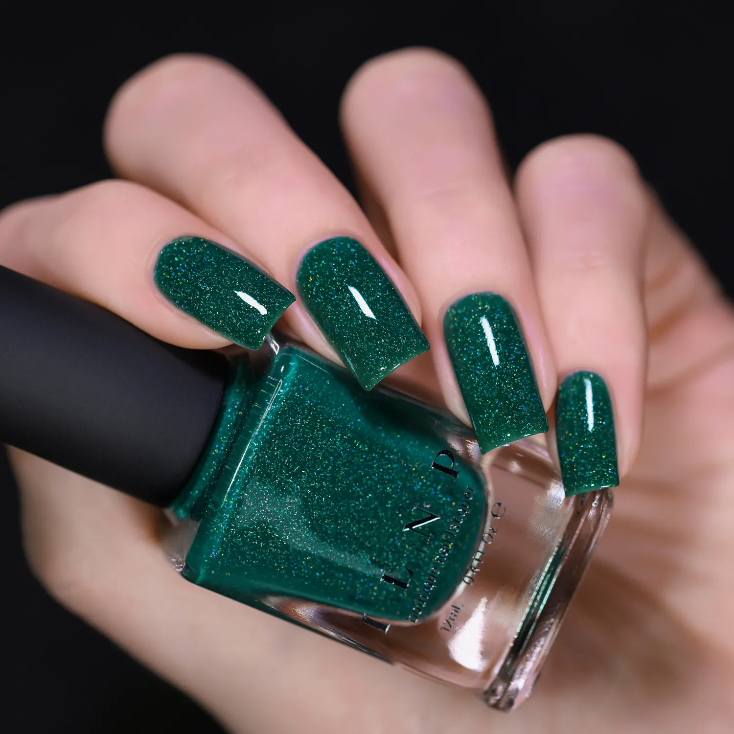 ILNP Tropics Private Island nagellack grön holo
