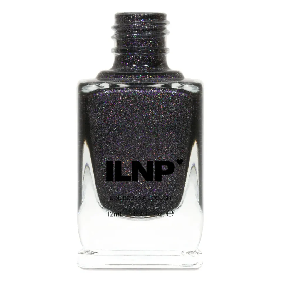 ILNP Penthouse nagellack mörklila holo 12 ml