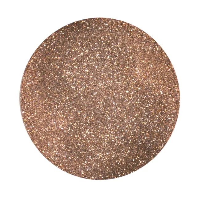 Iz Beauty Copper Crush nagelglitter 6g kopparrosa fint