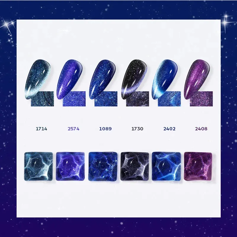Modelones Stargazing gellack 6-pack cat eye shimmer