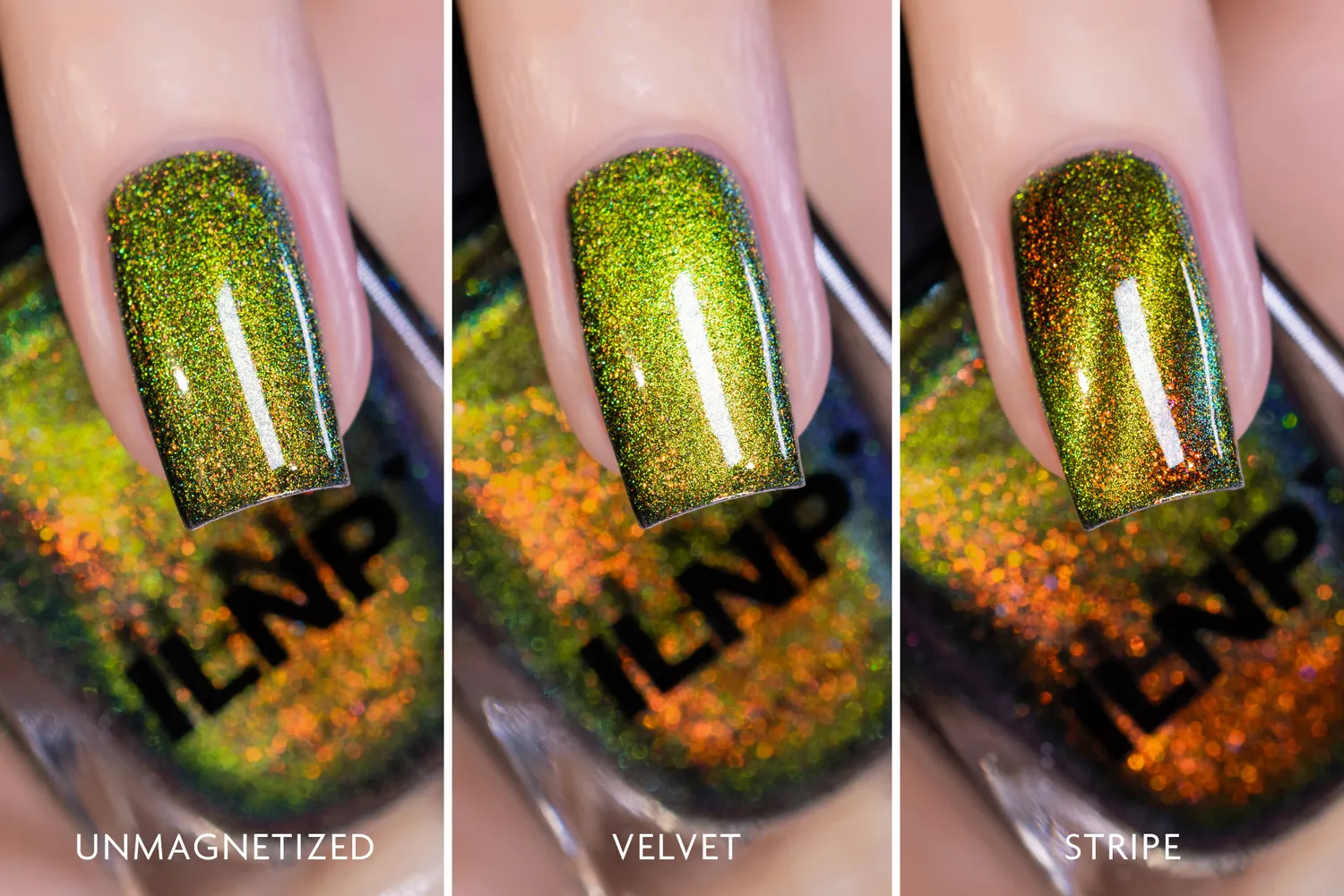 ILNP Twisted Radioactive magnetlack grön magneteffekt