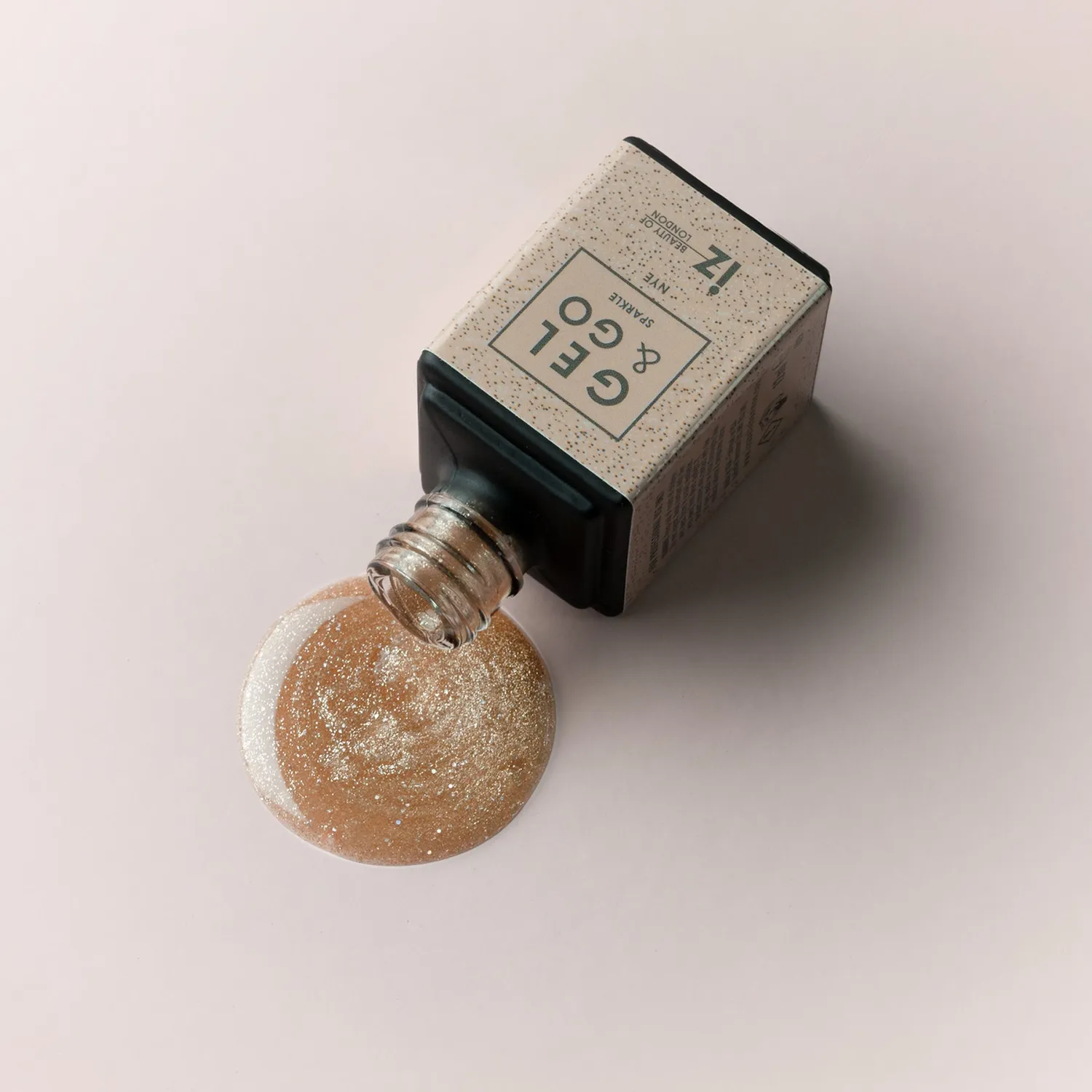 Iz Beauty Gel&Go NYE GG1094 gelpolish 12ml guld