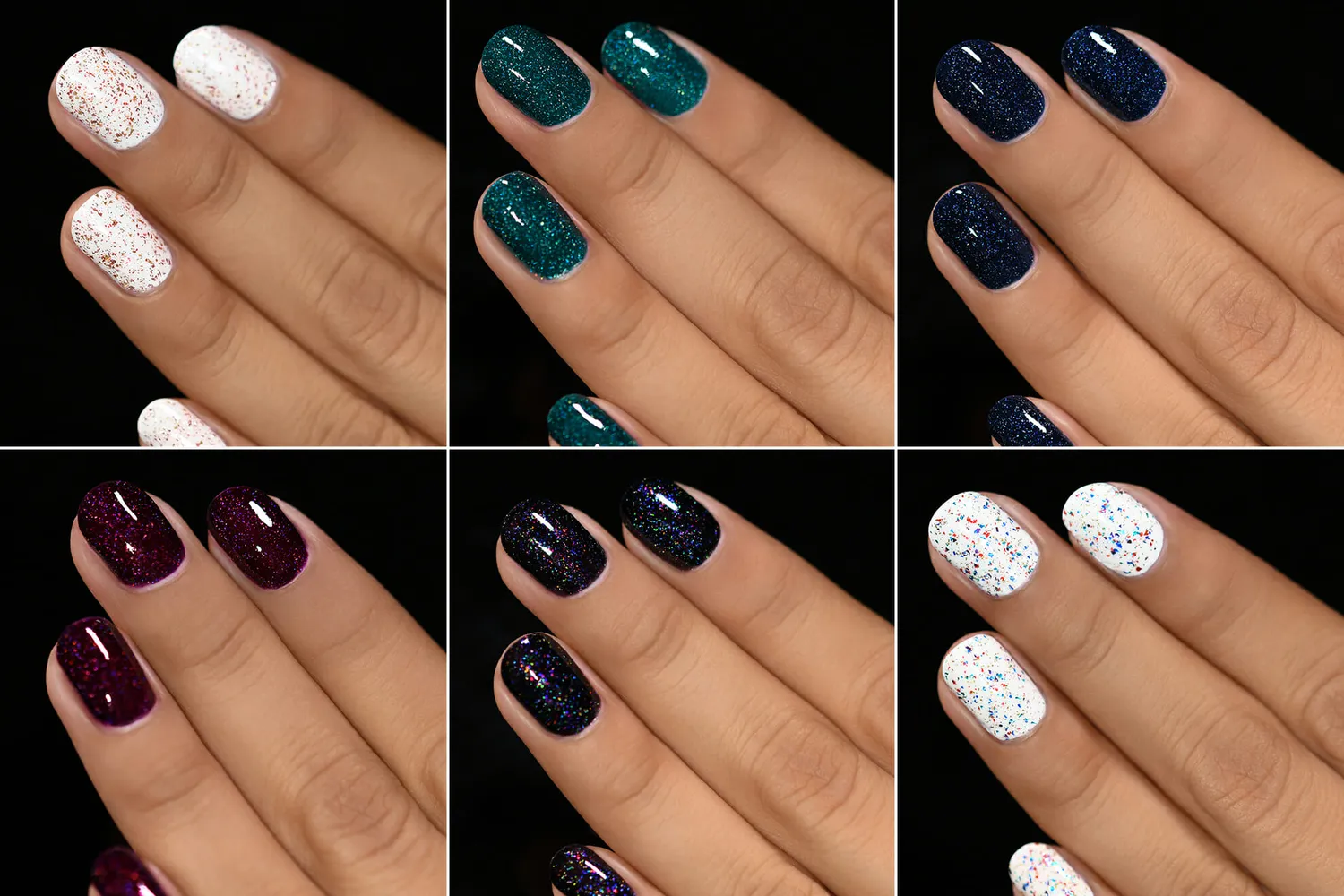 ILNP All Nighter Collection nagellacksset 6-pack glitter