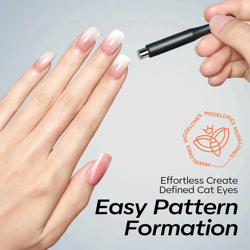 Modelones Cat Eye magnetset nagelverktyg 15-pack