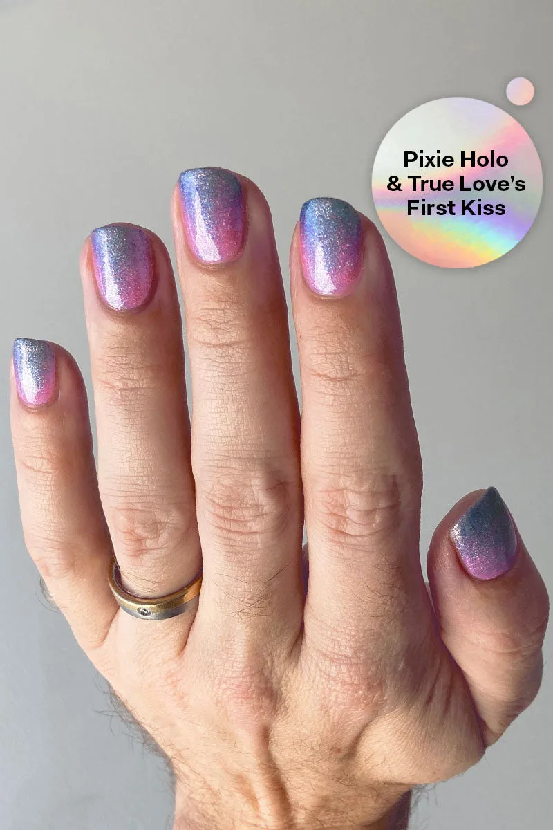 Cirque Colors Pixie Holo nagellack holografisk blåviolett