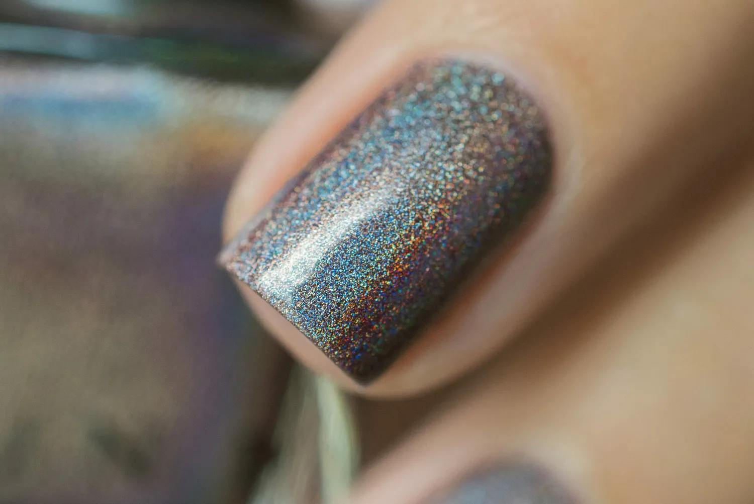 ILNP Cable Car nagellack brun holo