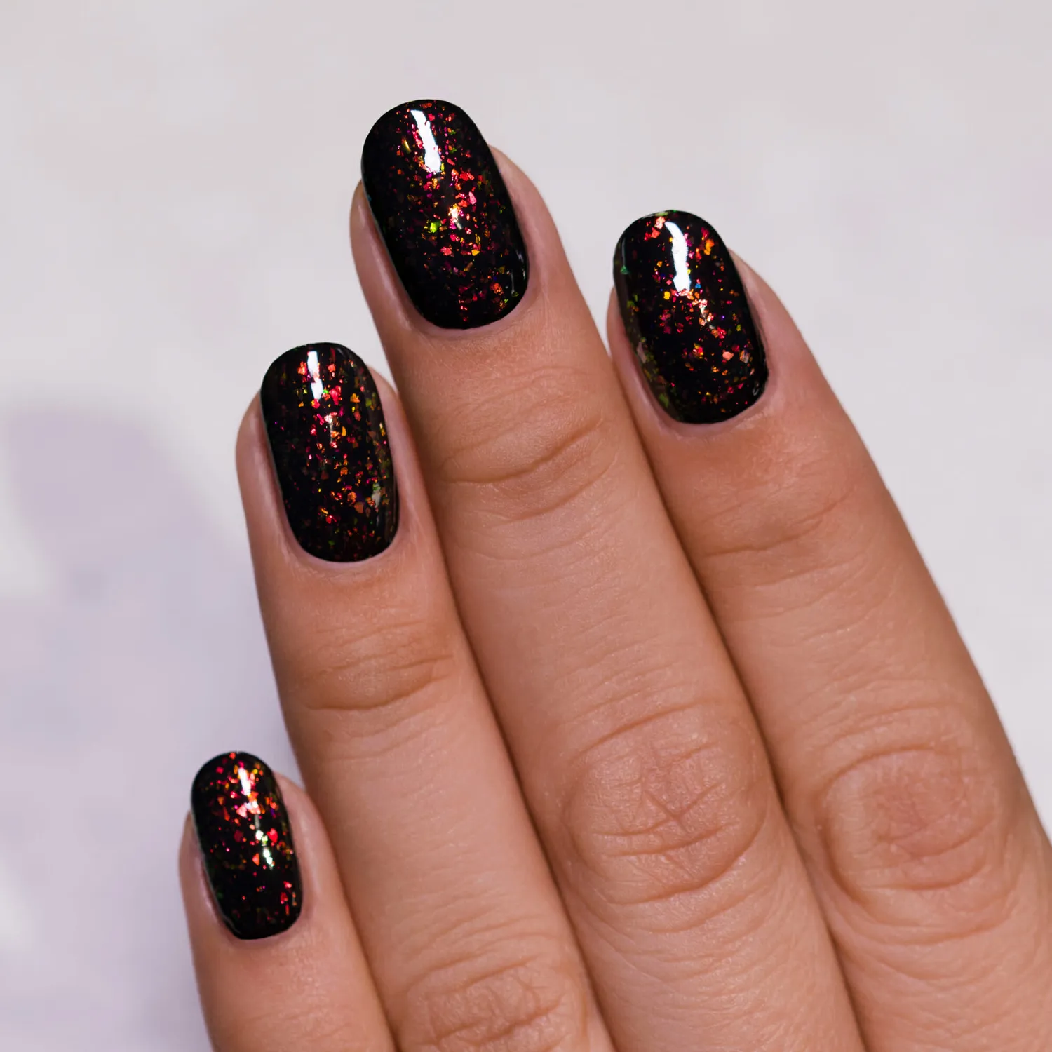 ILNP Encore nagellack topper orange-grönt skifte