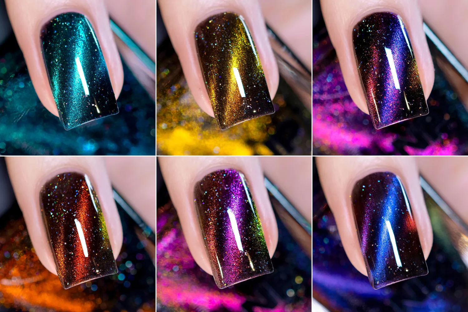 ILNP Nightlife nagellacksset 6-pack magnetiska