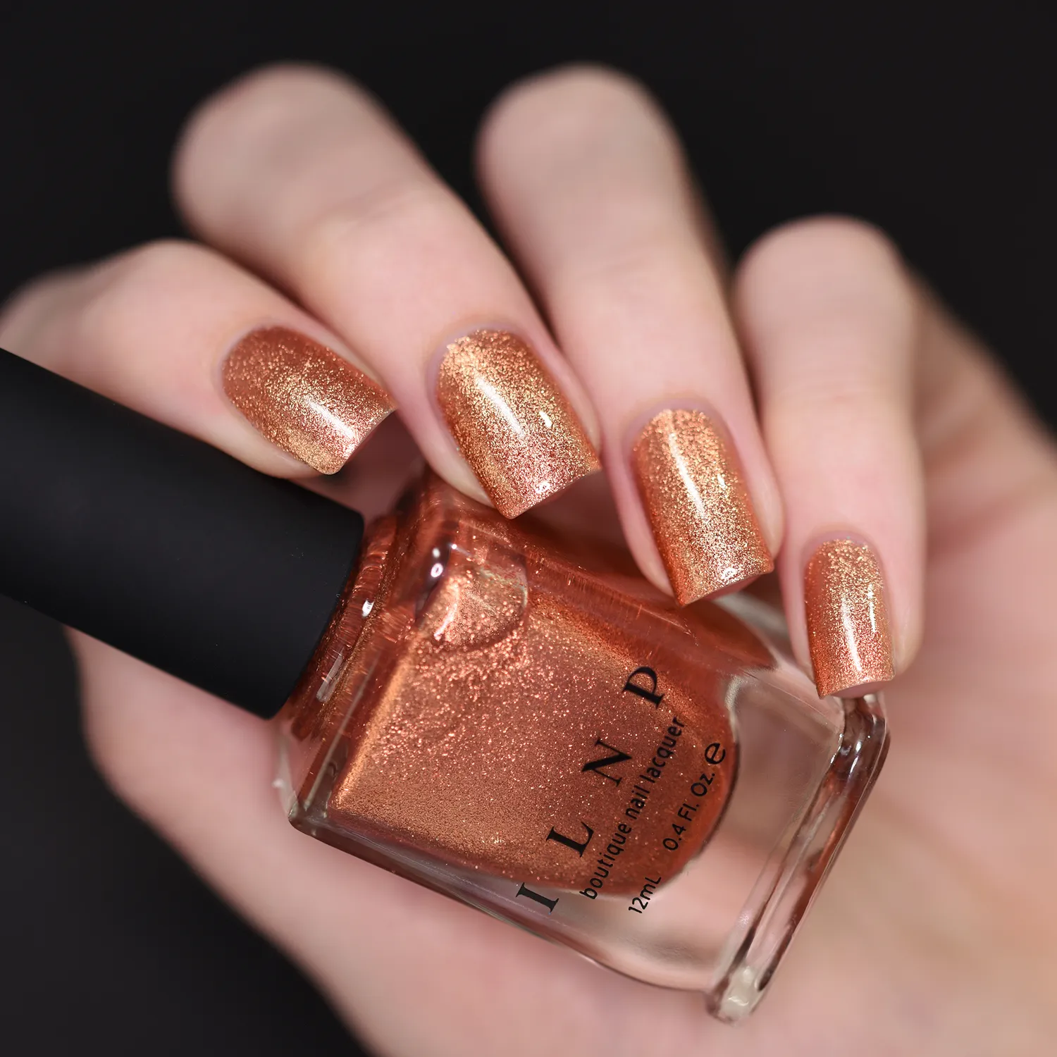 ILNP Checkmate nagellack metallic koppar
