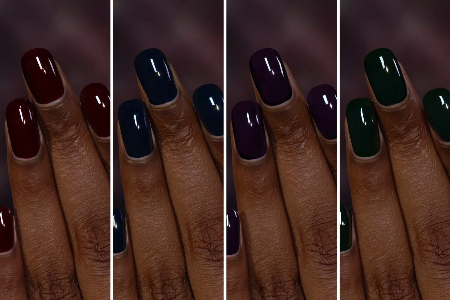 ILNP Thorns Collection nagellack 4-pack mörk jelly