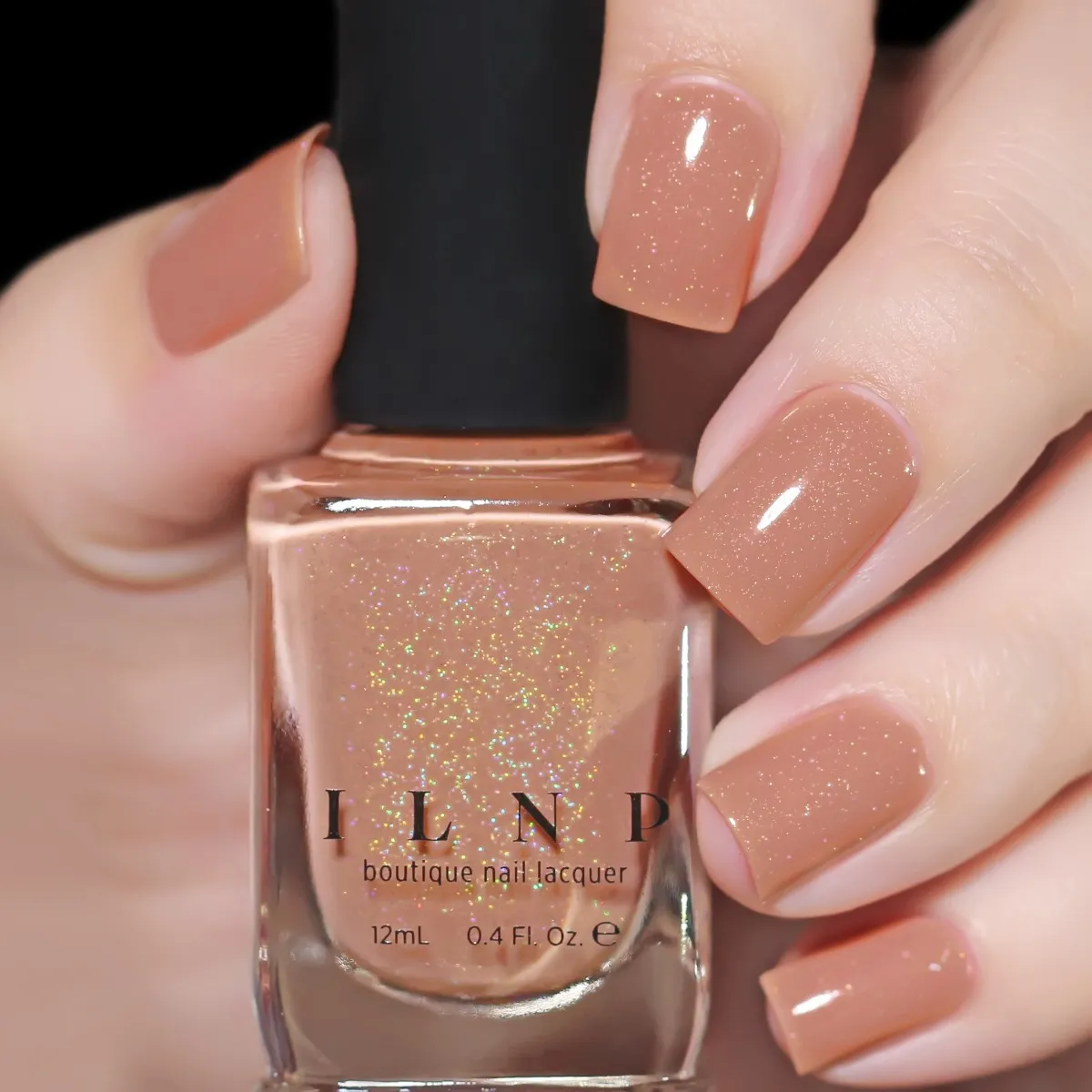 ILNP Portfolio nagellack beige holo