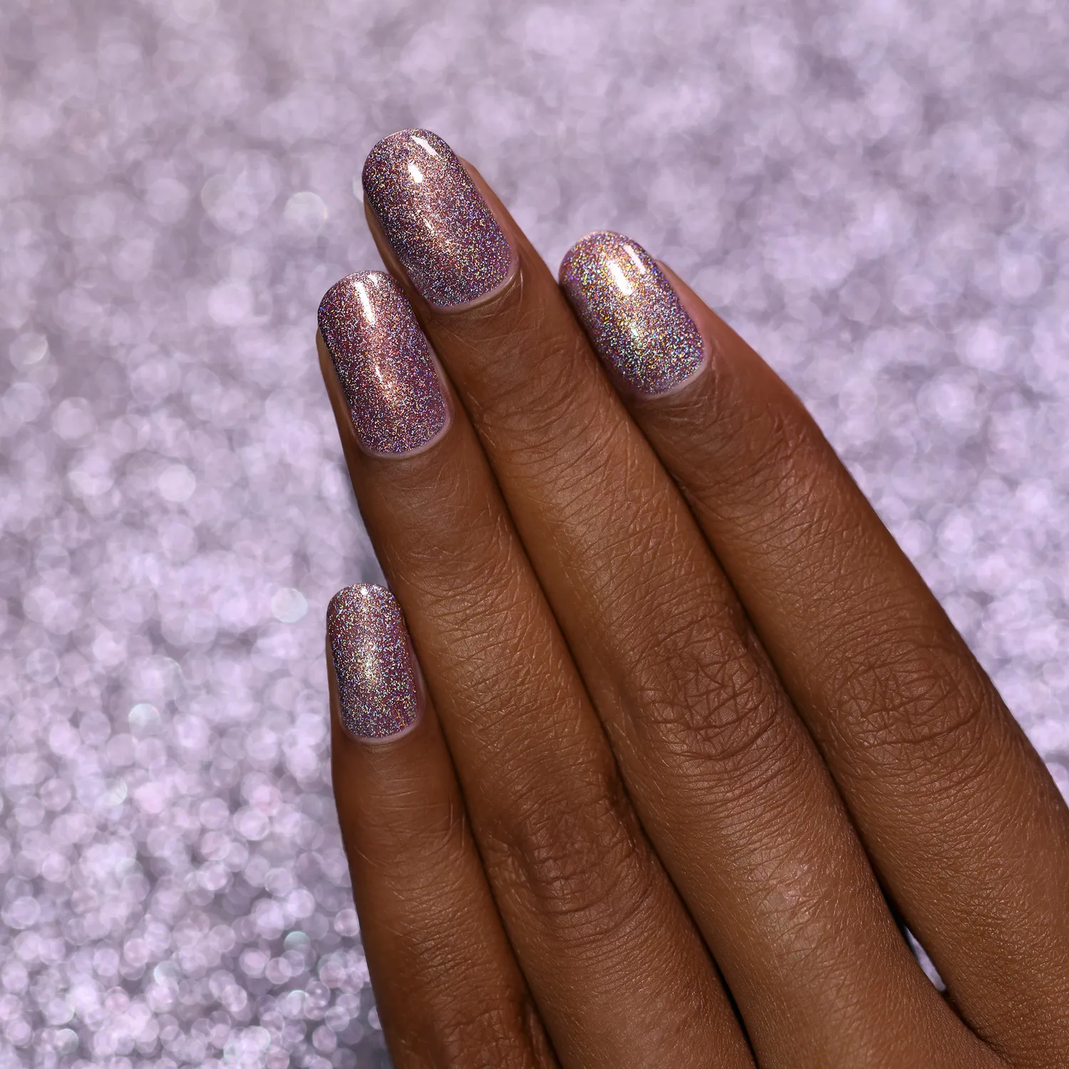 ILNP At Midnight Eve nagellack lila holo
