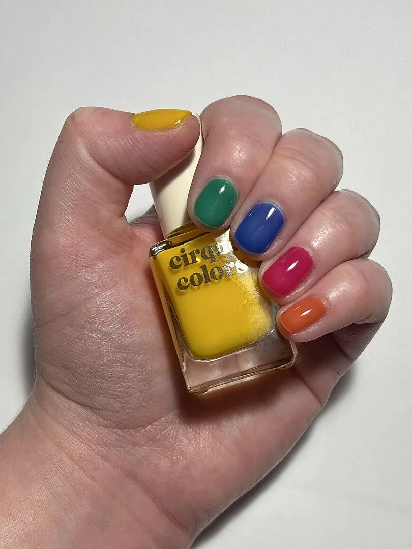 Cirque Colors Toronja Jelly nagellack grön