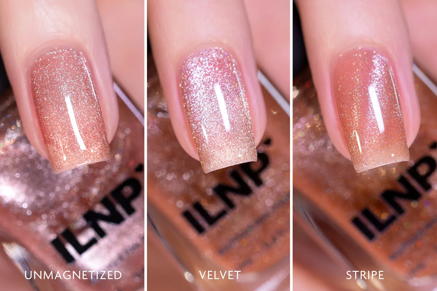 ILNP Under The Sea Sandbar magnetiskt nagellack beige
