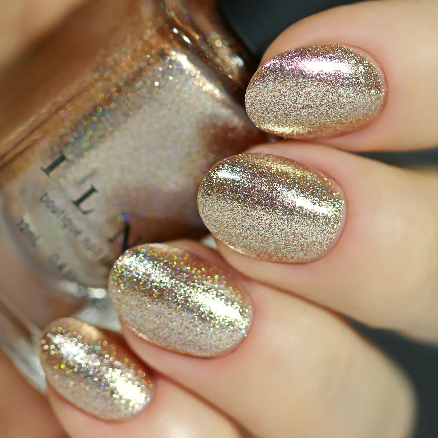 ILNP Reflections Mirage nagellack metallic guld