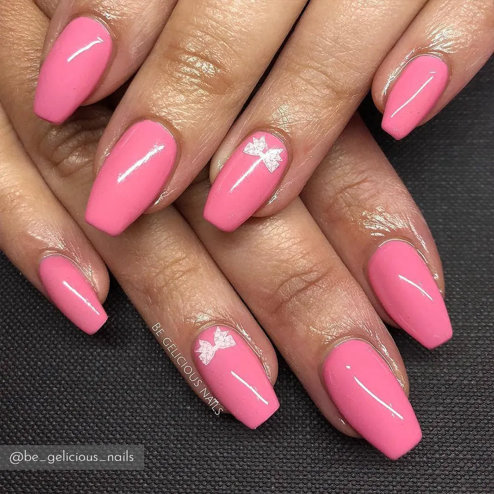 Iz Beauty Monochrome Bow nageldekaler svart vit