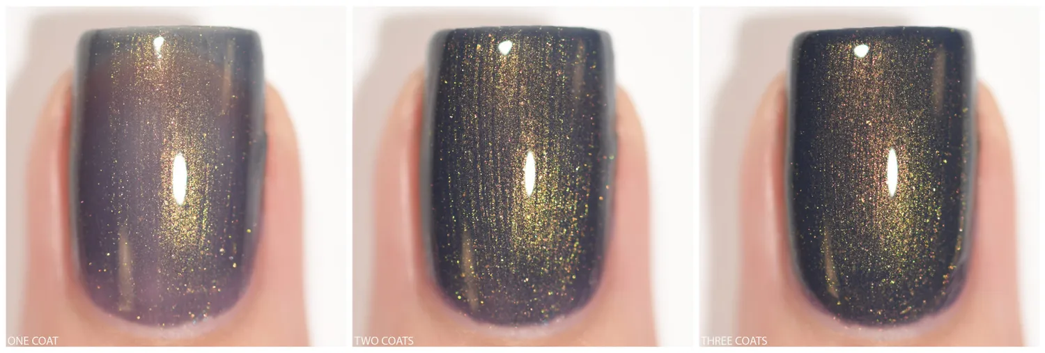 ILNP The Boulevard nagellack gråblå shimmer
