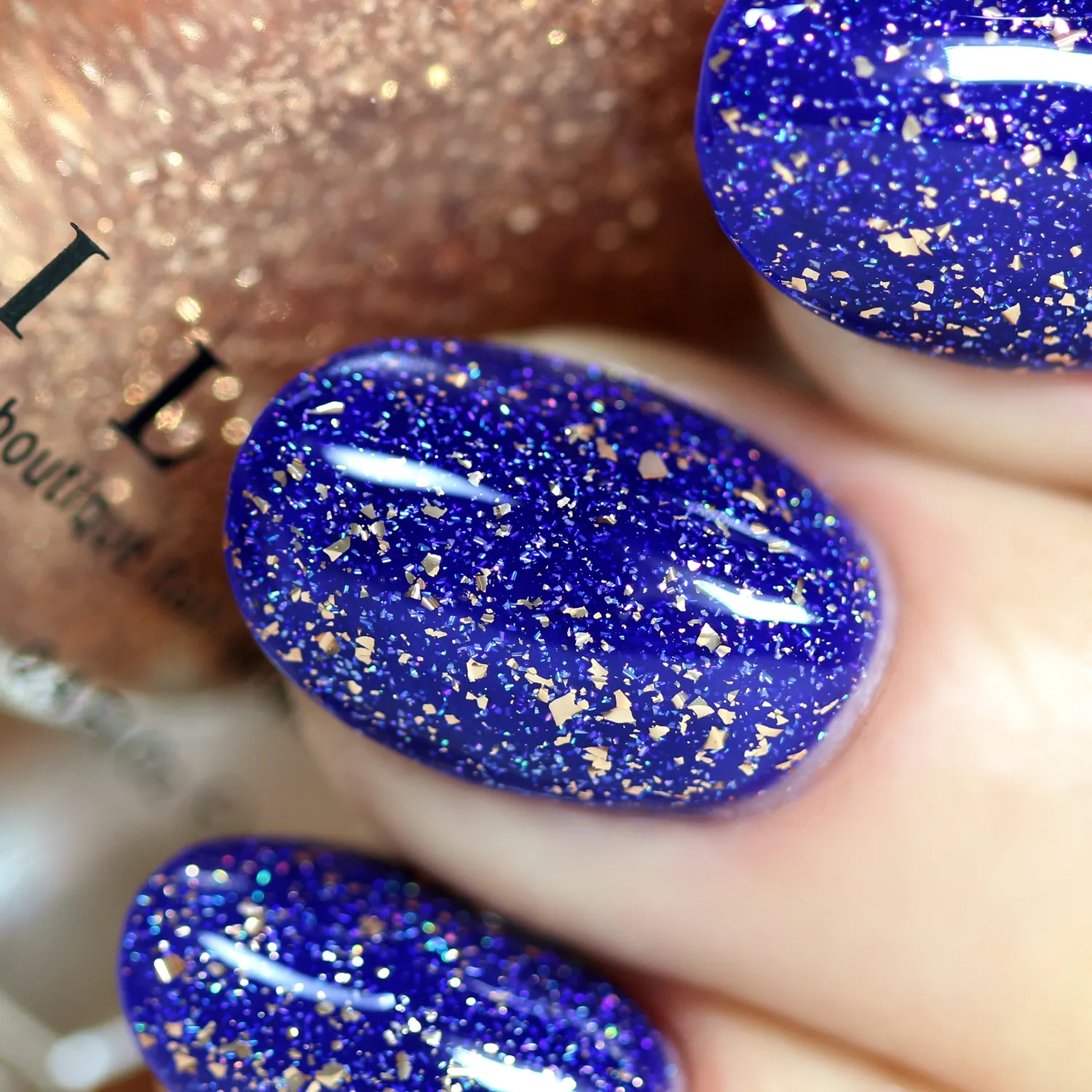 ILNP At Sea Compass topper koppar flakes