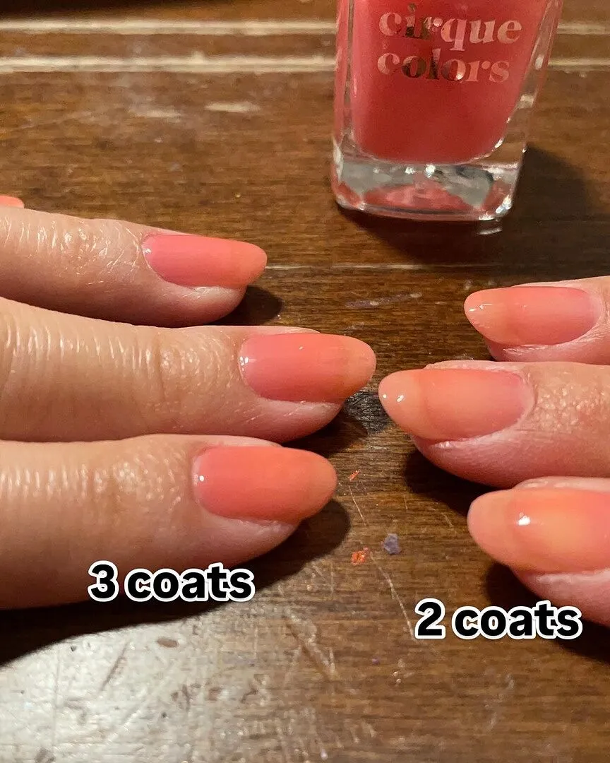 Cirque Colors Guayaba Jelly nagellack guava