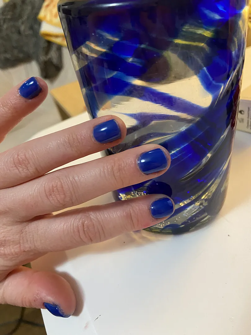 Cirque Colors Cobalt Jelly nagellack koboltblå jelly