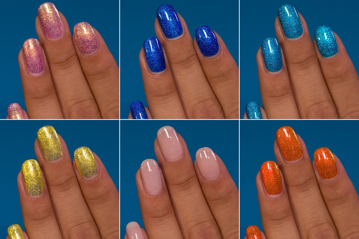 ILNP Cabana Collection nagellack 6-pack skimrande
