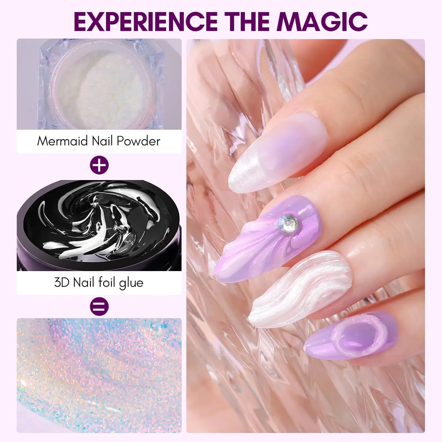 Makartt 3D Artistic Nail Foil Glue foliagel 1-pack