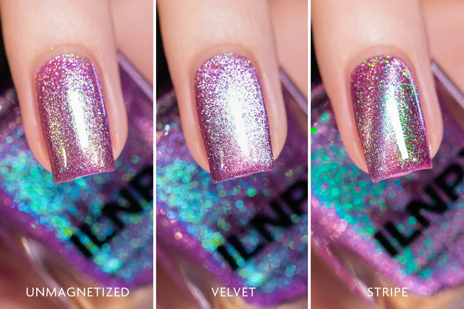 ILNP Amped nagellack lila magnetisk