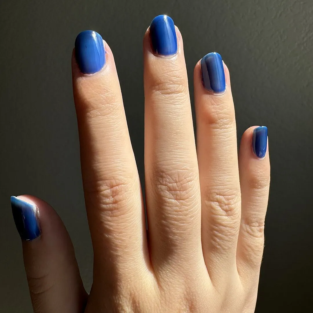Cirque Colors Cobalt Jelly nagellack koboltblå jelly