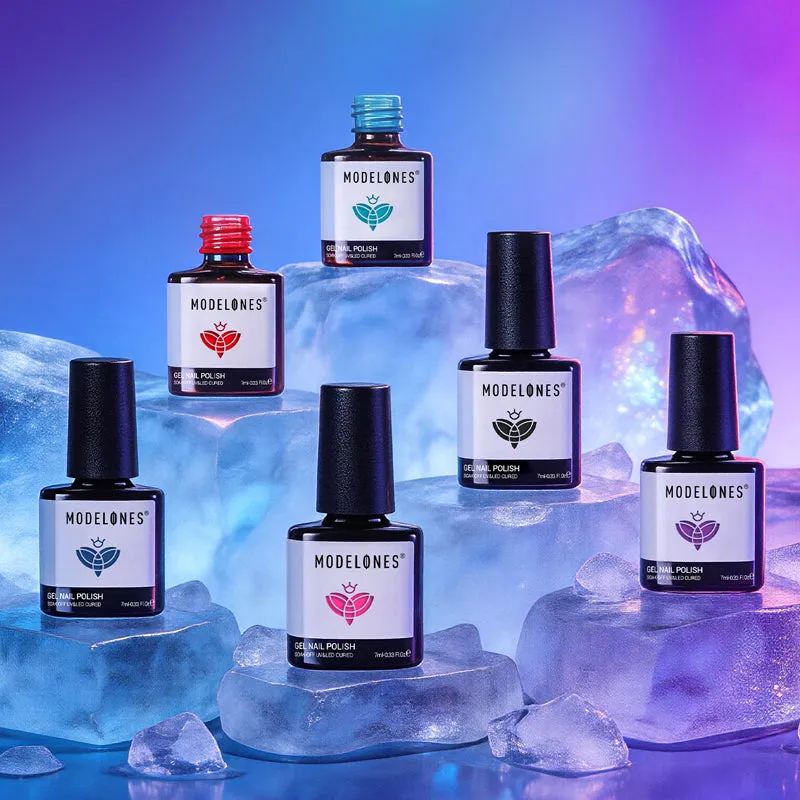 Modelones Jewel Dusk gellack 6-pack jelly juveltoner