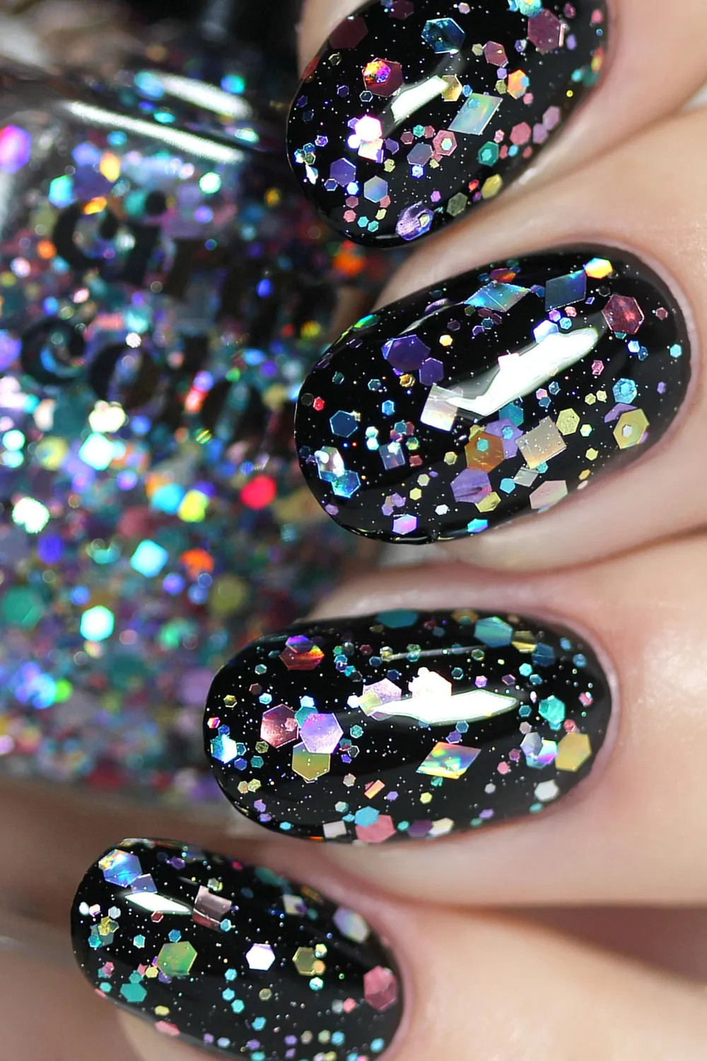 Cirque Colors XX nagellack multiglitter holografiskt