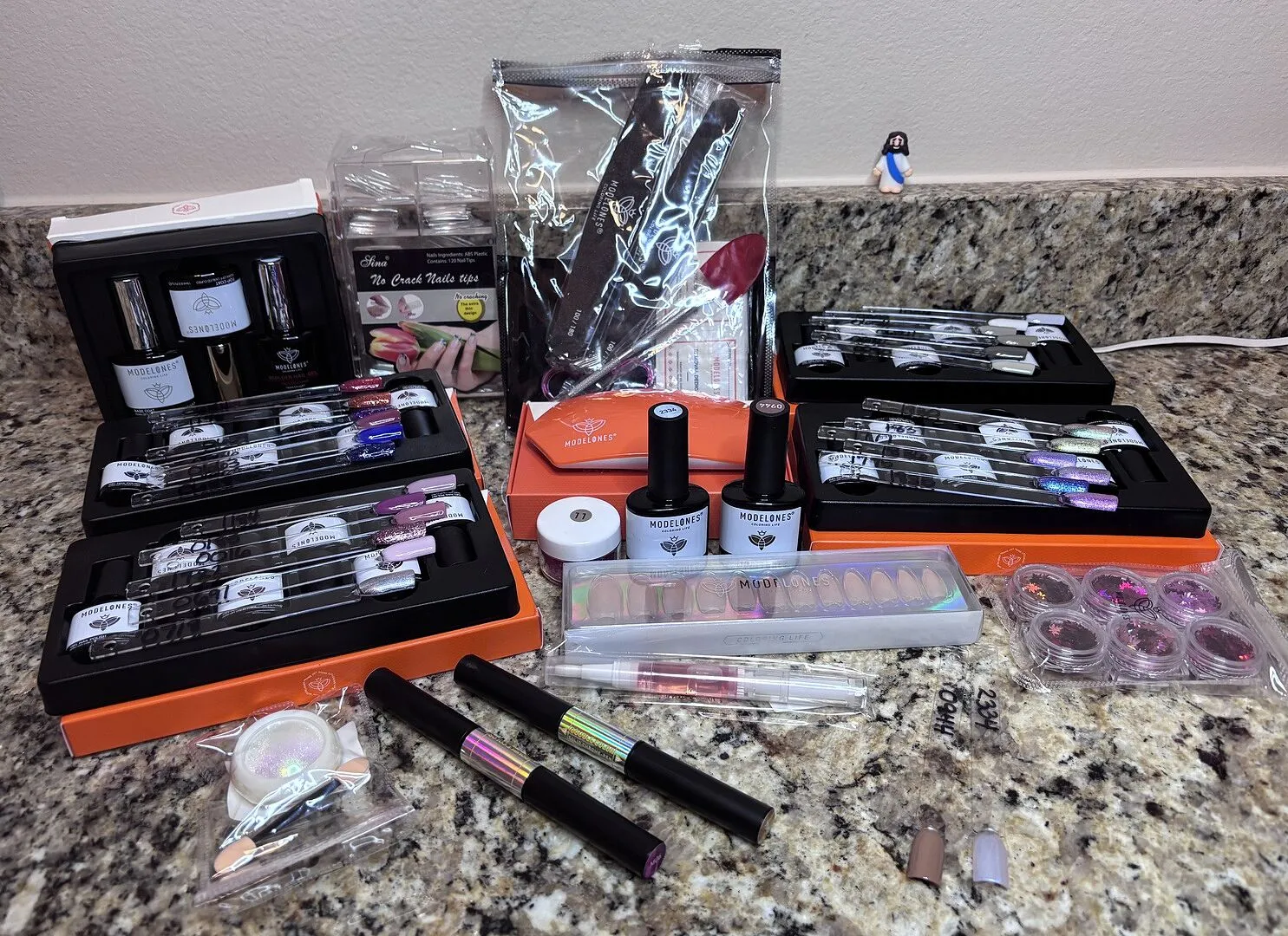 modelones Mystery Lucky Bag nagelset överraskning stort värde