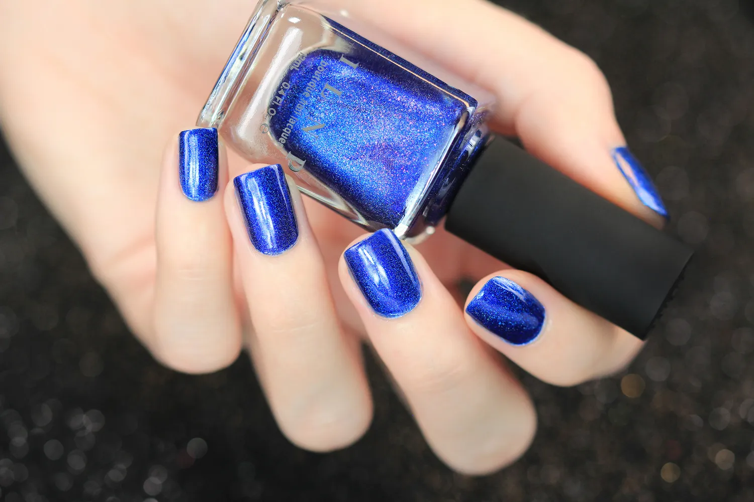 ILNP Summer Stargazing nagellack blått holo