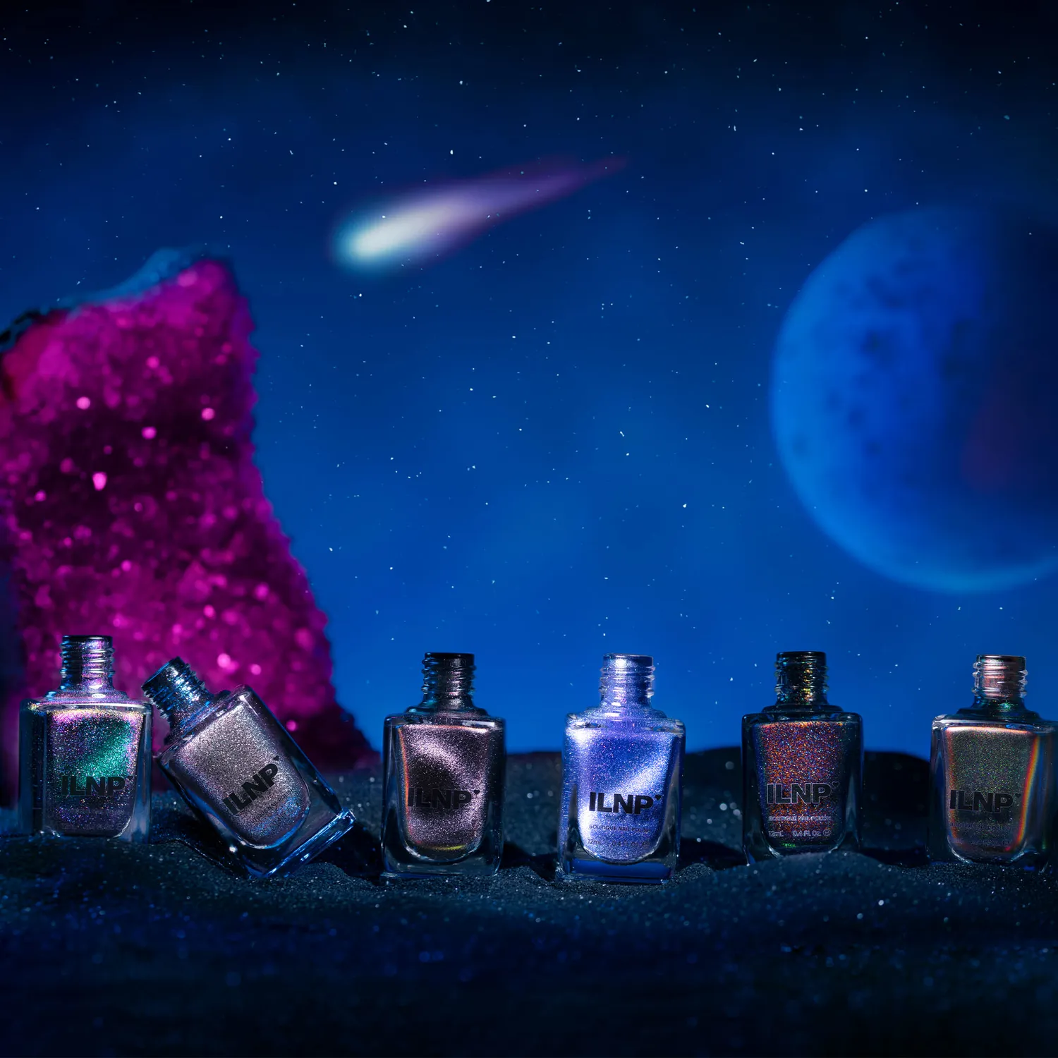 ILNP Cosmos Collection nagellack 6-pack rymd