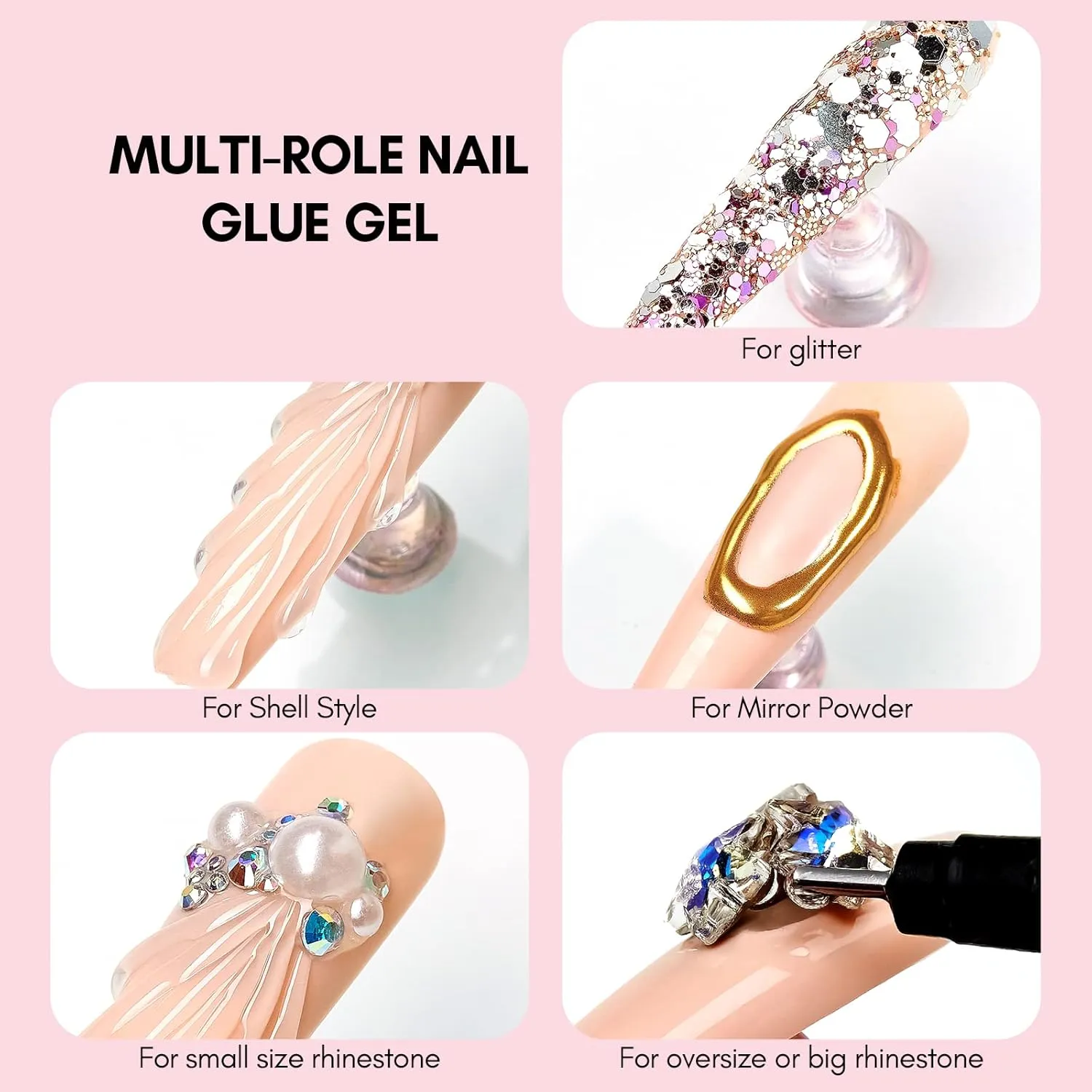 Makartt Gems Grip nagellim för stenar 30 g stark