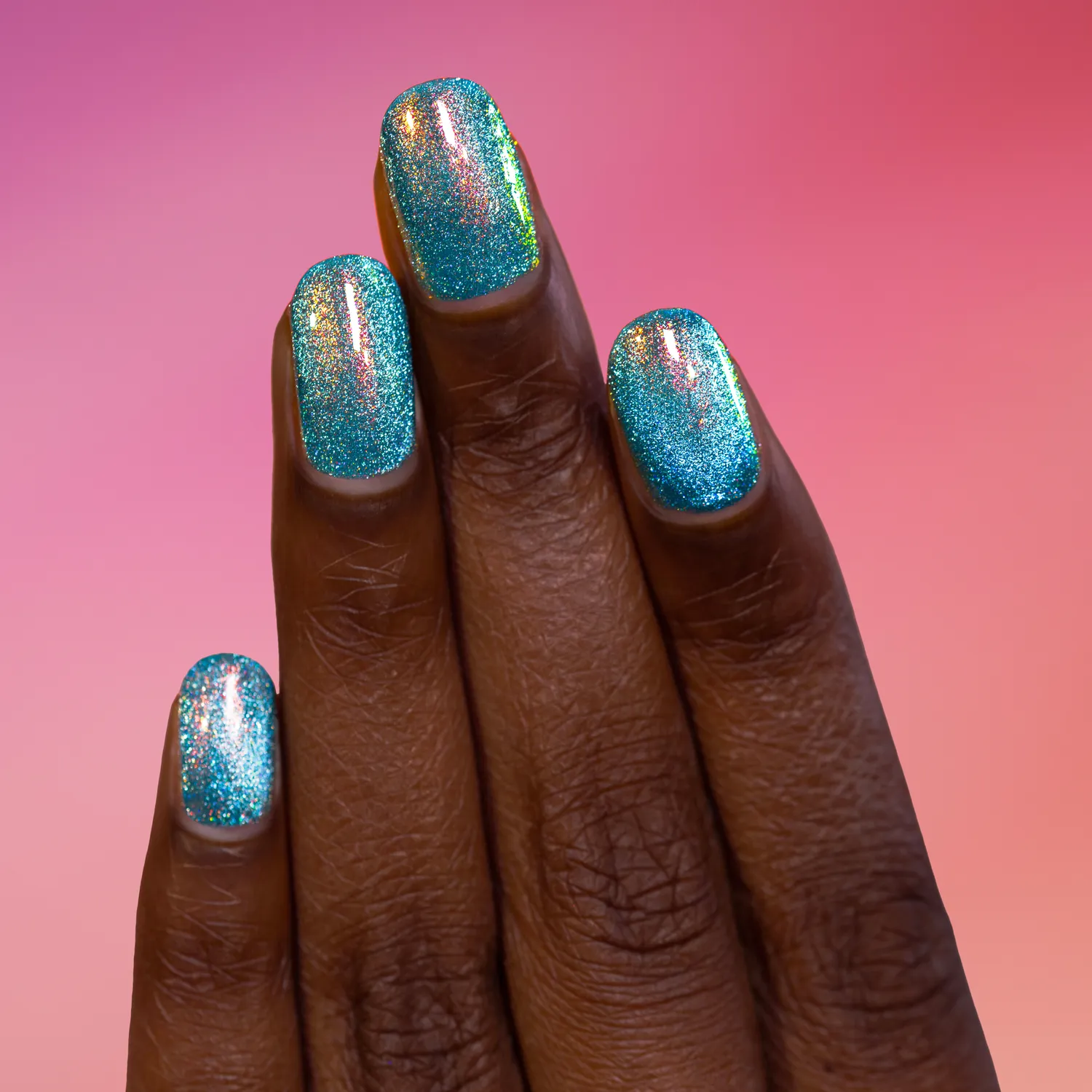 ILNP Flashing Lights nagellack petrol magnetisk