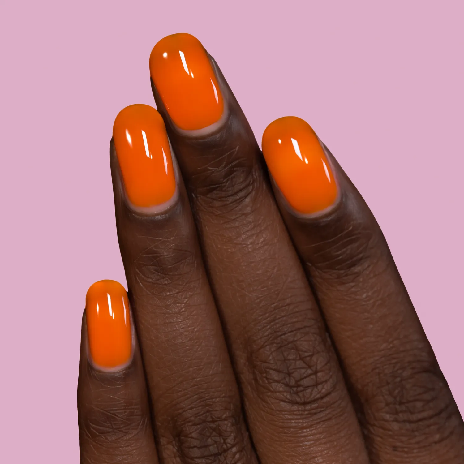 ILNP Watercolor Tango nagellack orange jelly