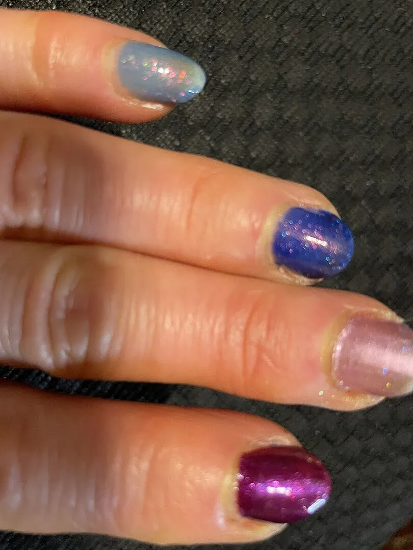 Cirque Colors Midsummer Night nagellack blå skimmer