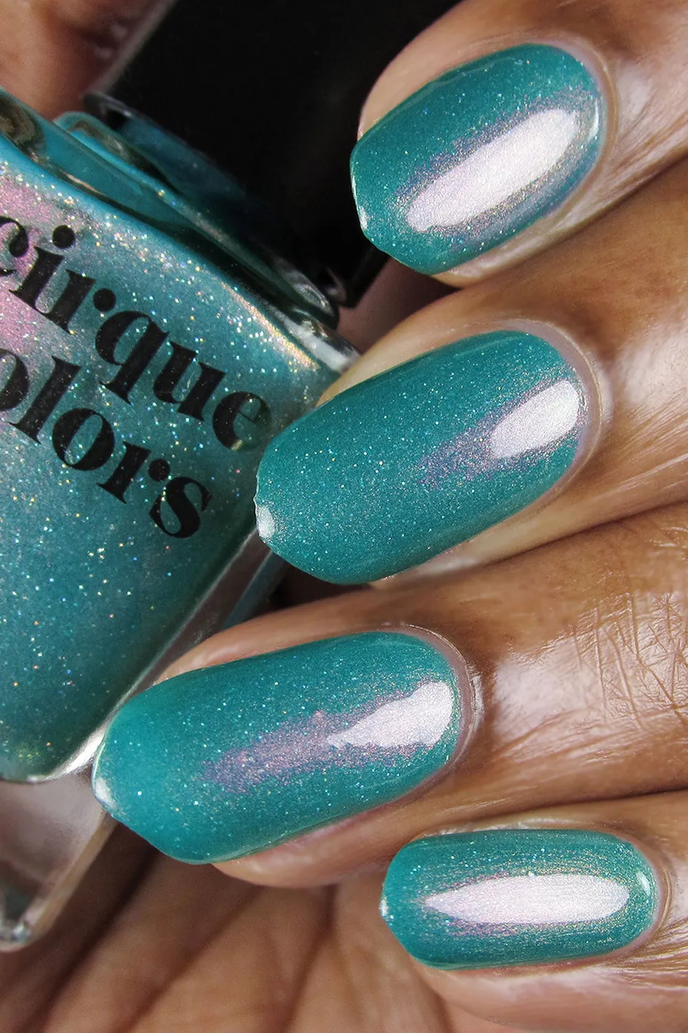 Cirque Colors Taos nagellack teal rosa skimmer