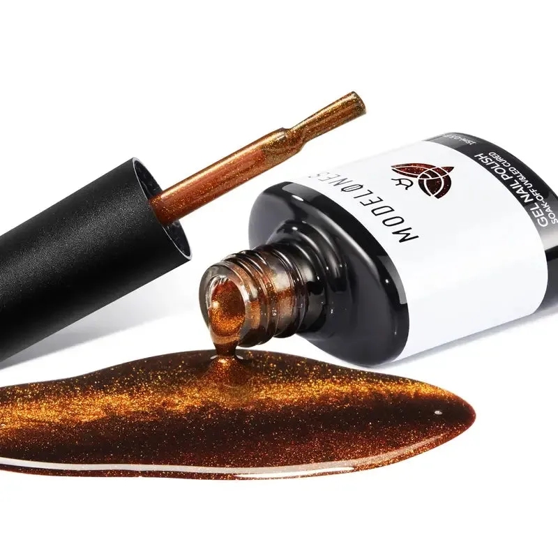 modelones No Deal cat eye gellack brun 15 ml