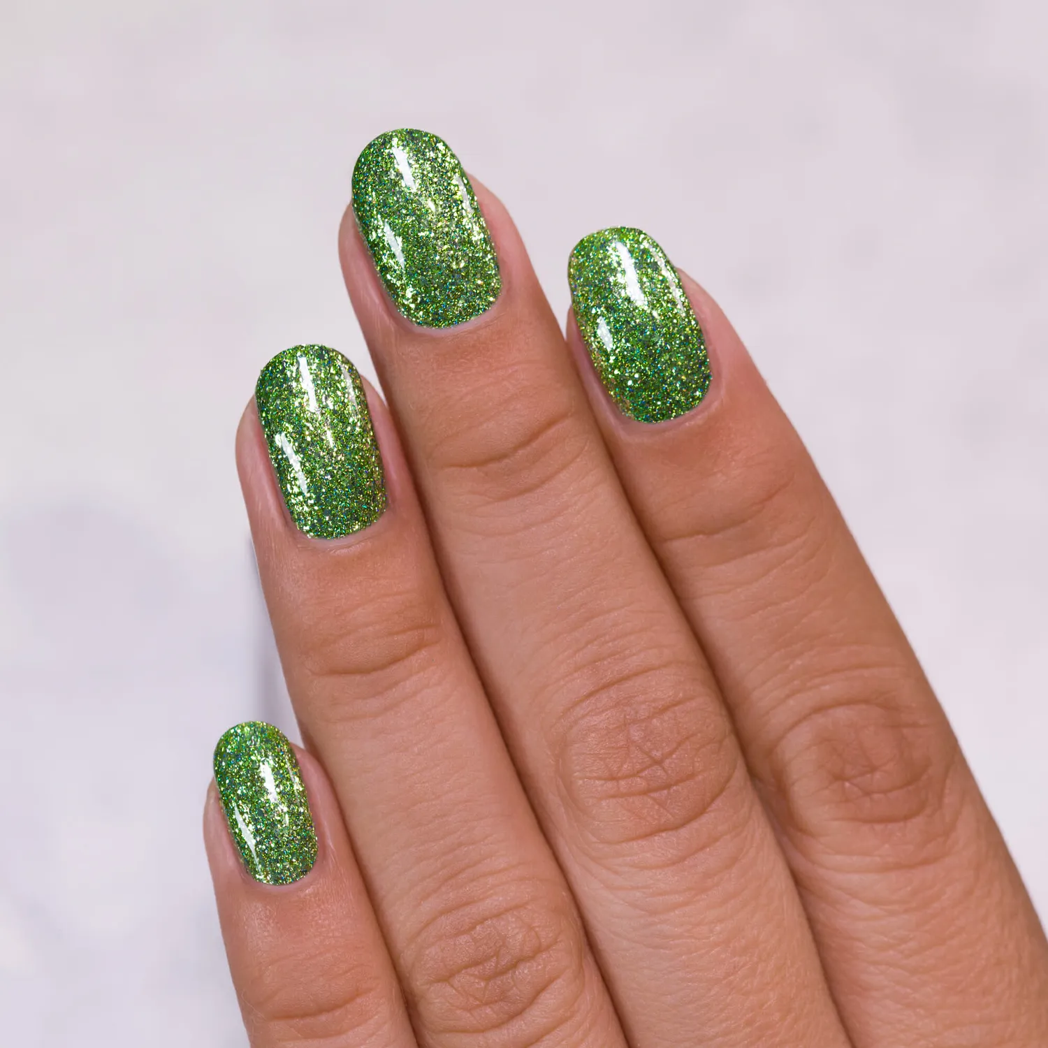ILNP Limelight nagellack grön metallic