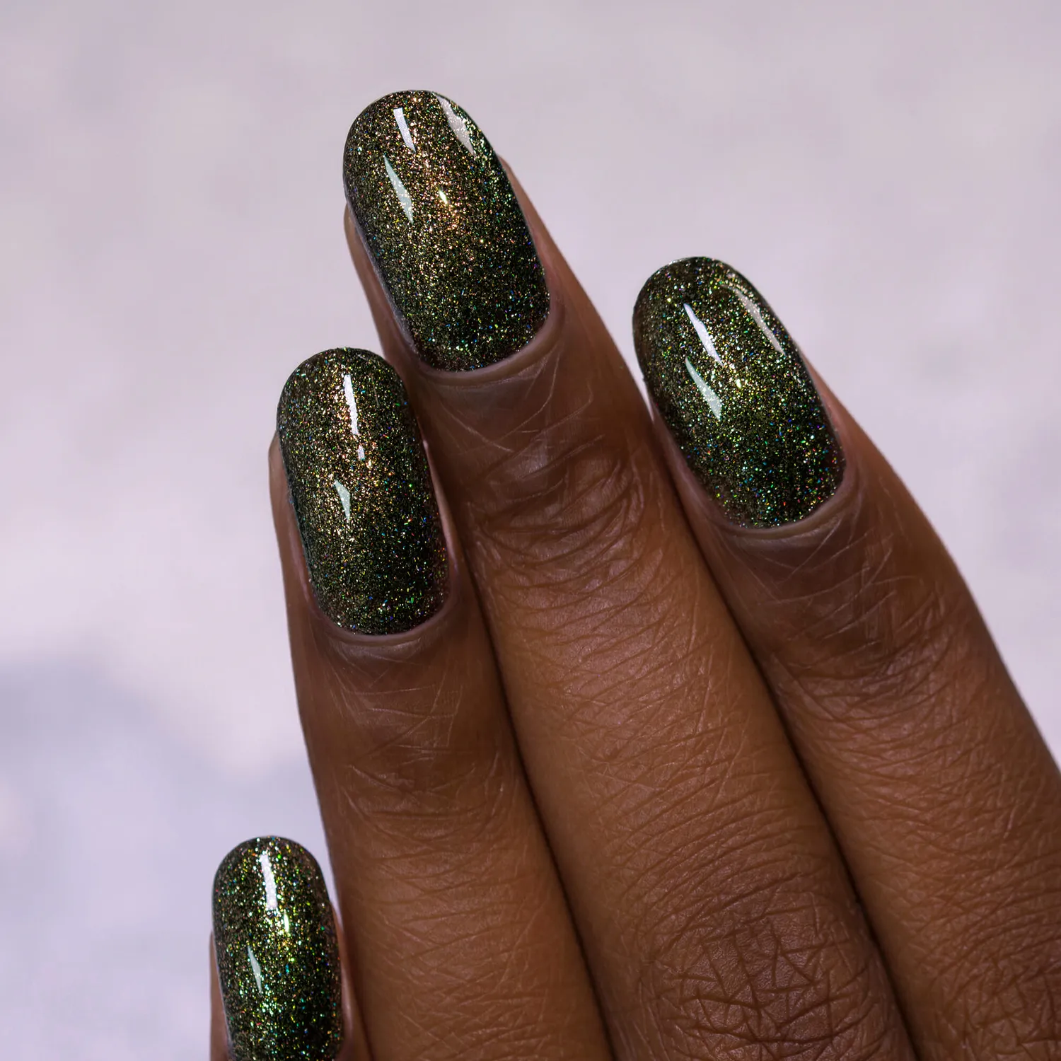 ILNP Ultra Metallics Caesar nagellack olivgrön metallic