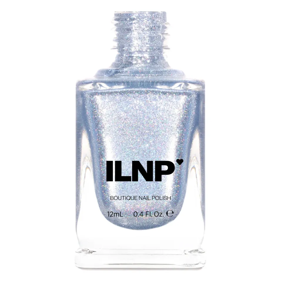 ILNP Eternal Snowkissed nagellack isblå metallic