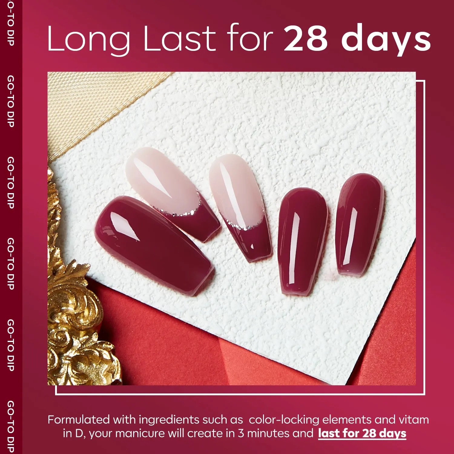 Modelones Scarlet polygel 15g klassisk röd krämig